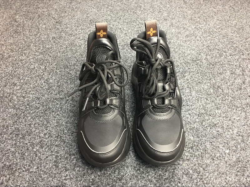 Authentic LV Run Away Sneaker Black